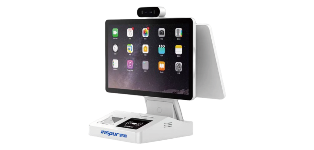 五福彩票APP人社桌面双屏招聘终端MST1...